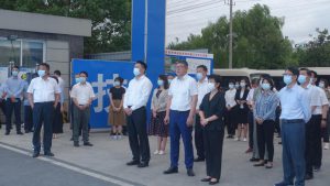 泰州市委书记朱立凡、泰州市长万闻华分别率队 莅临我司视察